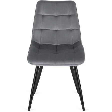 Krzesło RIO Szare Welurowe