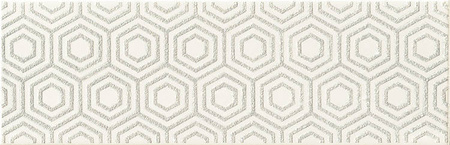 Tubądzin Domino Burano Bar White Dekor A 7,8x23,7