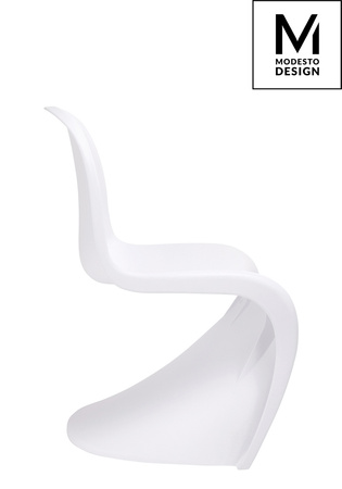 MODESTO krzesło HOVER białe -             polipropylen
