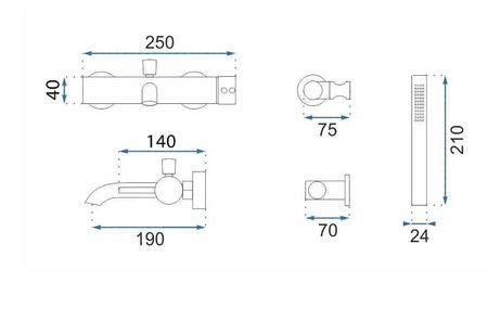 BATERIA WANNOWA LUNGO GRIP TYTAN