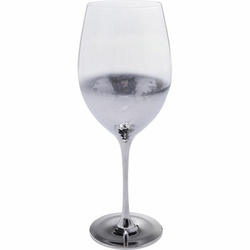 KARE komplet 4 kieliszków do czerwonego   wina NIGHT SKY 400 ml