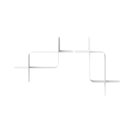 UMBRA zestaw 2 półek ściennych MONTAGE    biały
