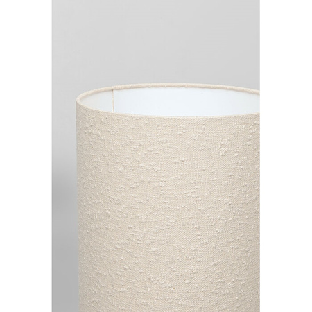 KARE lampa podłogowa MARLEEN BOUCLE 130   cm beżowa