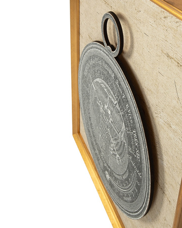 Obraz MYSTERY CLOCK 50x60 cm