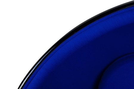 Fotel BALL BLACK niebieski - włókno       szklane, metal