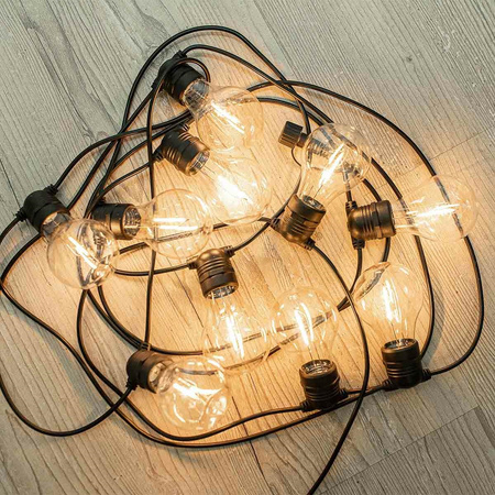 NEW GARDEN girlanda ogrodowa ALLEGRA      czarna