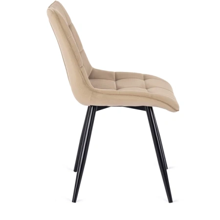 Krzesło RIO Beżowe Welurowe