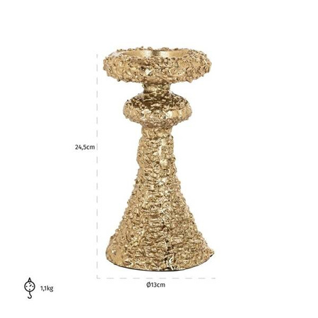 RICHMOND świecznik JULY S złoty