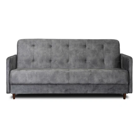 Sofa TIVOLI Szara Welurowa