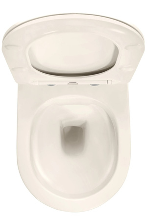 WC - CARLO MINI RIMLESS ECRU