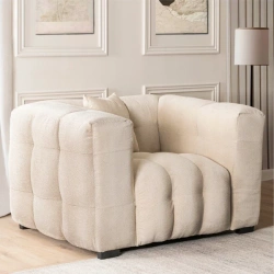 Fotel MODERNO 1S Kremowy