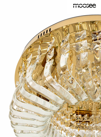 MOOSEE lampa sufitowa / plafon BALUNA 50  złota