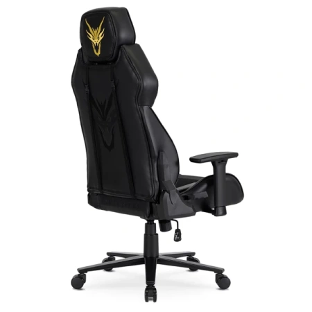 Fotel Obrotowy NEXON Czarny/Żółty