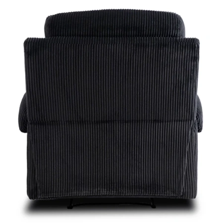 Fotel TORRES Czarny Sztruksowy