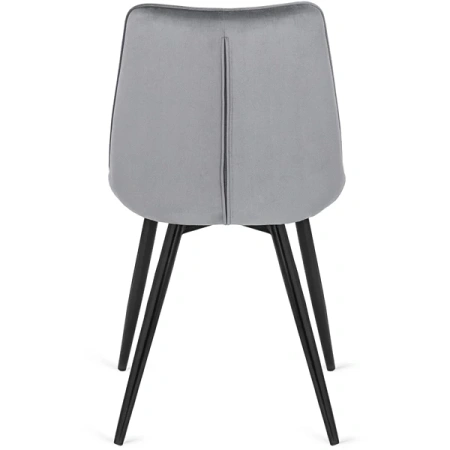 Krzesło RIO Szare Welurowe