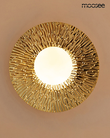 MOOSEE lampa ścienna SOUL 30 złota