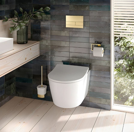 PRZYCISK DO STELAŻA PODTYNKO T STEEL BRUSH COPPER