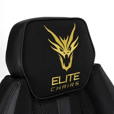 Fotel Obrotowy NEXON Czarny/Żółty