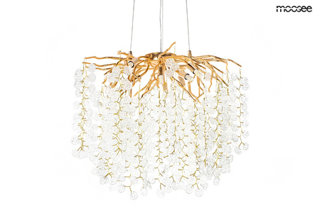 MOOSEE lampa wisząca RIVIERA 60 złota /   clear