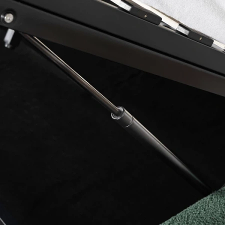 Łóżko 160x200 BRISTOL Zielone Z Pojemnikiem