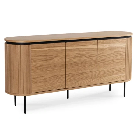 Komoda Trzydrzwiowa BECK 160 cm Dąb