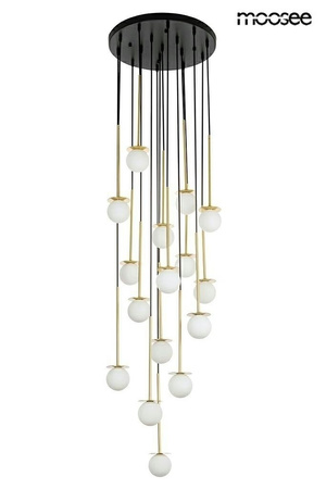 MOOSEE lampa wisząca CANNON DISC 16       złota