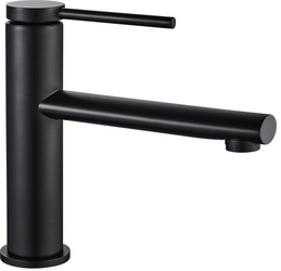 BATERIA UMYWALKOWA OVAL CZARNA NISKA