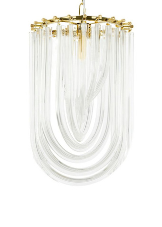 MOOSEE lampa wisząca MURANO S złota