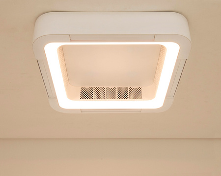 MOOSEE lampa sufitowa / plafon FANLIGHT   - wentylator