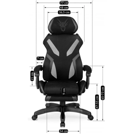 Fotel Obrotowy MAXIMO Czarny