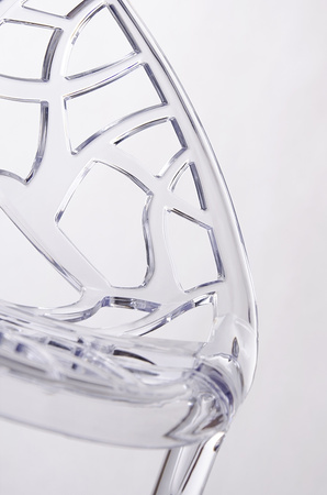 Krzesło KORAL transparentne  - poliwęglan