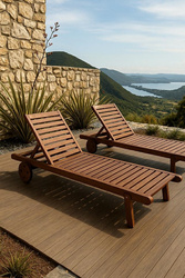 Leżak ogrodowy AZURE