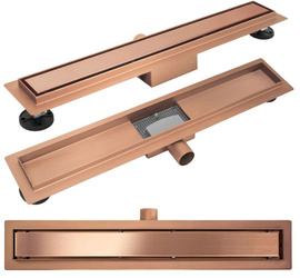 ODPŁYW NEOX MIEDŹ SZCZOTKOWANA 1000