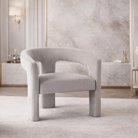 Fotel LILLE Szary