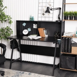 Biurko Gamingowe ROLL 138,5 cm Czarne