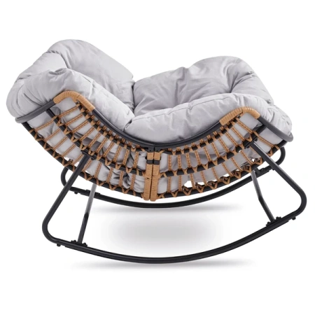 Fotel Bujany ELTON Szary