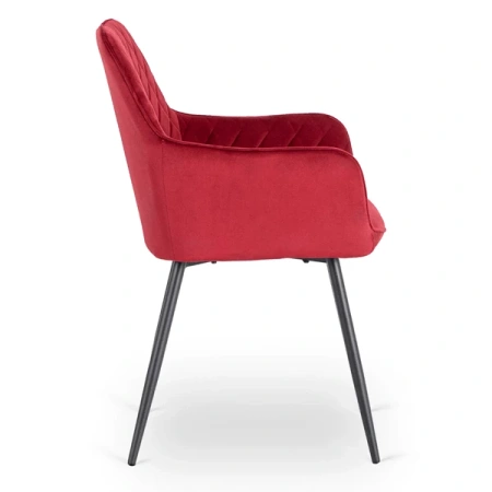 Krzesło BRESSO Bordowe