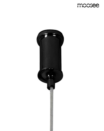 MOOSEE lampa wisząca LASSO 200 Smart      czarna