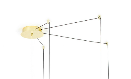 MOOSEE lampa wisząca MIKADO M złota