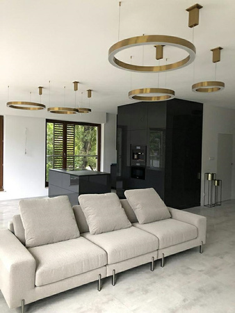 MOOSEE lampa wisząca RING 100 złota