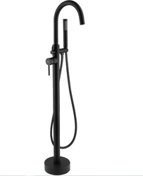 BATERIA WANNOWA PODŁOGOWA LUNGO CZARNA