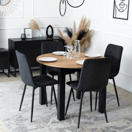 Krzesło ROBIN 2 Czarne