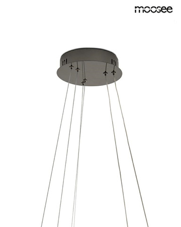 MOOSEE lampa wisząca ANILLO 2 czarna