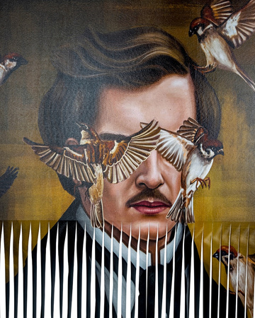 KARE obraz GENTLEMAN CUTS 130x163 cm