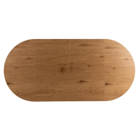 Stół DORIAN 80-160 cm Dąb Złoty/Czarny