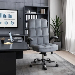 Fotel Obrotowy LONDON Szary