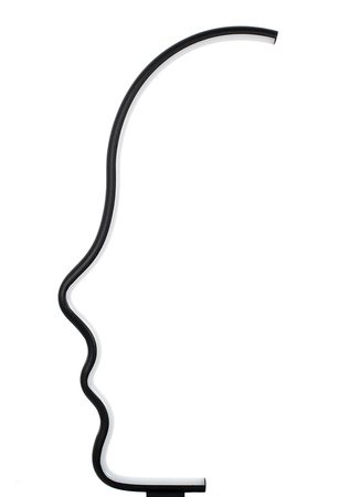 MOOSEE lampa stołowa FACE TABLE czarna