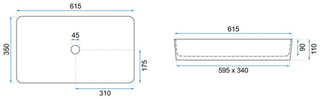 UMYWALKA DENIS MARMO SHINY - NABLATOWA