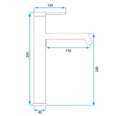 BATERIA UMYWALKOWA JS-B310-1B FOSS CZARNA WYSOKA