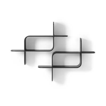 UMBRA półka ścienna MONTAGE czarna